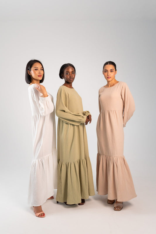 SOLACE - The Muslin Edit -  Maxi Dress