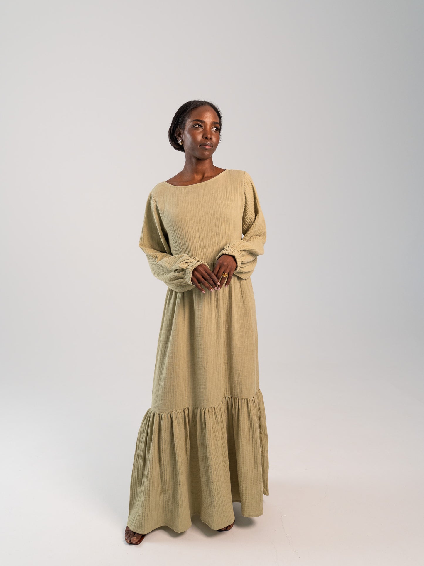 SOLACE - The Muslin Edit -  Maxi Dress